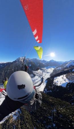 Flug im Stubaital