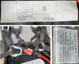 Typenschilder + Hauptkarabiner