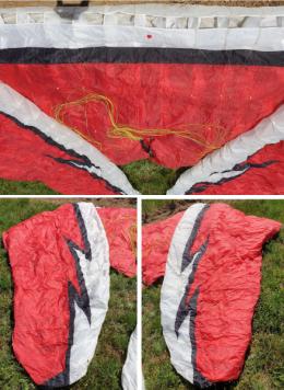 Ansichten Kappe, ausgebreitet