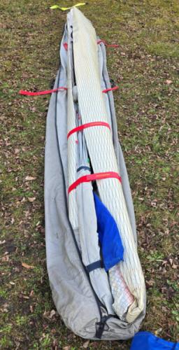 Laminar - 04 Mylarkante vergilbt