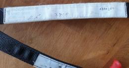 Detailansicht - Typenschild, Seite 2 + schematische Anleitung (mit Abschabungen!)