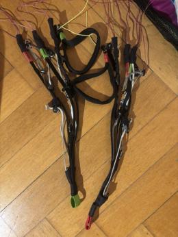 Nahaufnahme Tragegurte