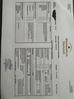 Checkprotokoll Tandem