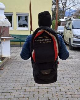 Gurtzeug Ansicht von hinten