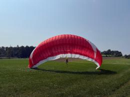 Tandem auf Landewiese