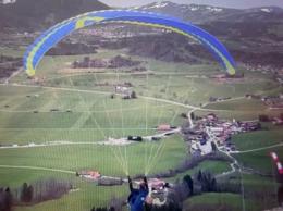 Flug vom Gr&uuml;nten ins Illertal