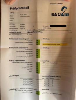 Pr&uuml;fprotokoll 1