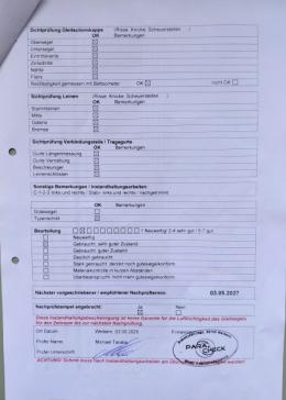 Pr&uuml;fungsprotokoll 2