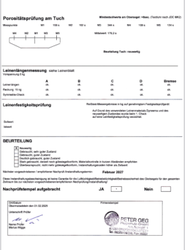 Pr&uuml;fprotokoll 2