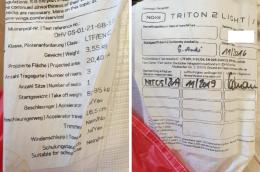 techn. Daten + Typenschild