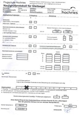 Nachpr&uuml;fprotokoll