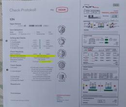 Protokoll letzter Check