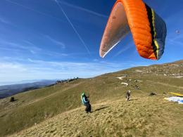 Ozone Delta 4 im Flug