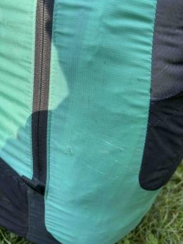 Besch&auml;digung Rucksack