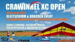 XC Open Crawinkel 2025 & Genussflieger - Windenstart
