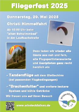 Fliegerfest der Windeckfalken Lauf (Schwarzwald) an Christi Himmelfahrt