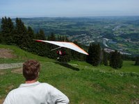 Drachenstart Mittag